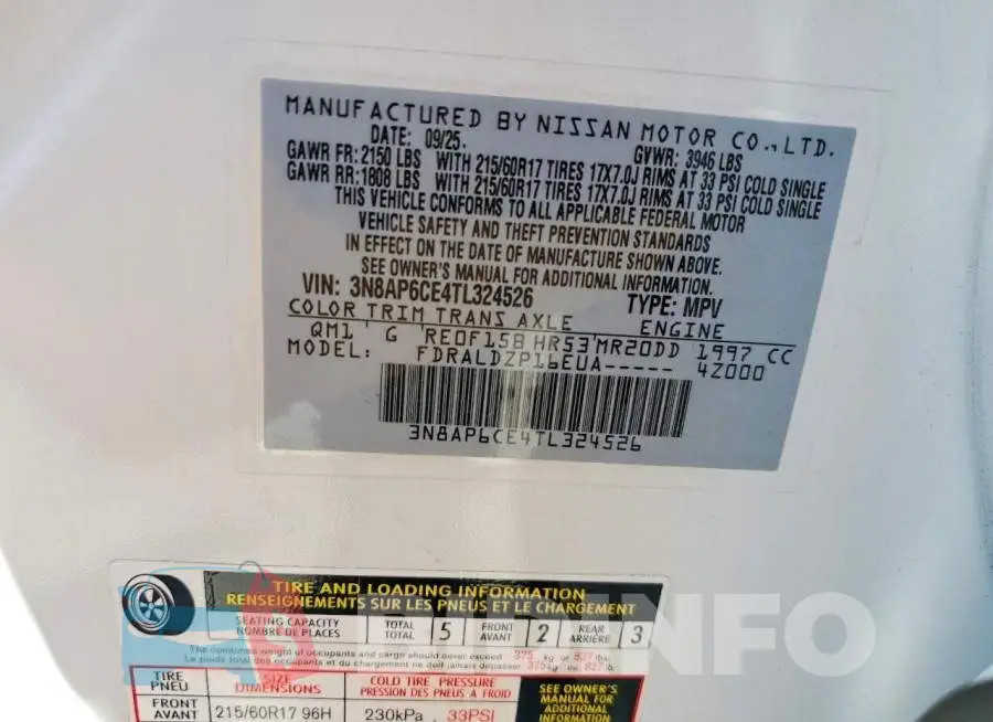 3N8AP6CE4TL324526 Photo# 14