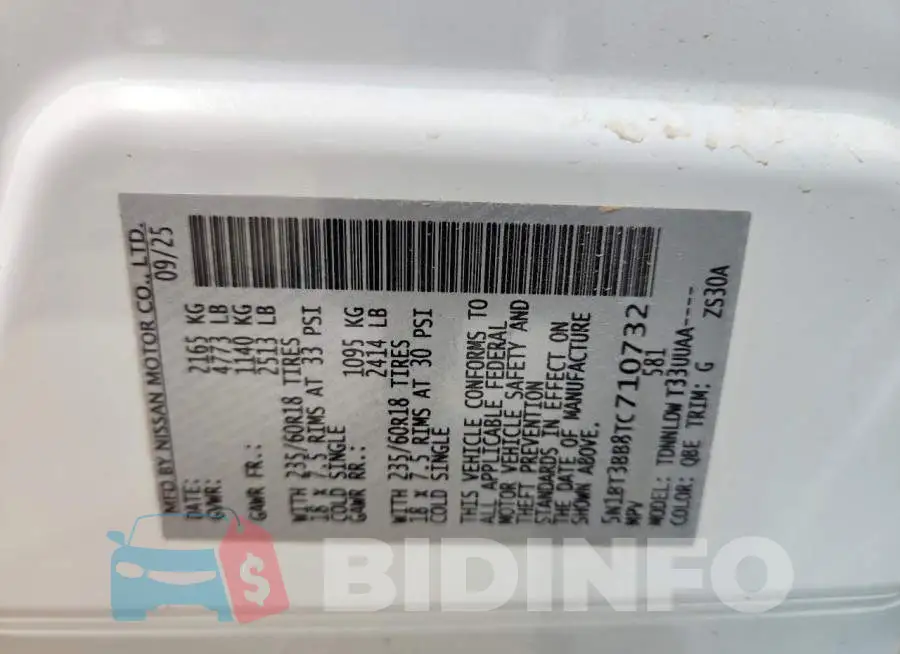 5N1BT3BB8TC710732 Photo# 13