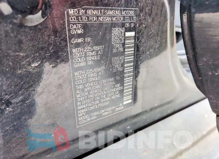 KNMAT2MT1LP519193 Photo# 13