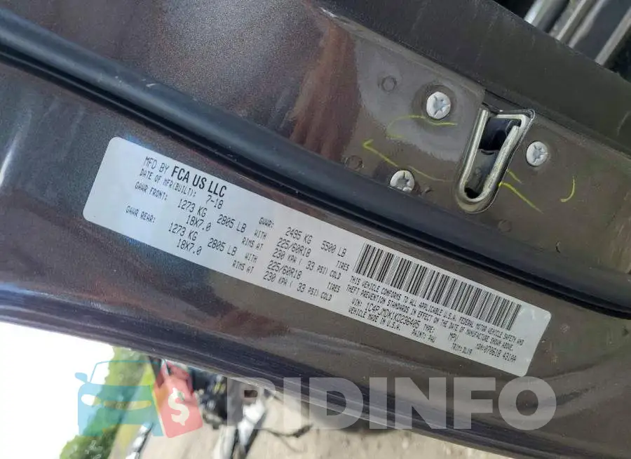 1C4PJMDX1KD236405 Photo# 13