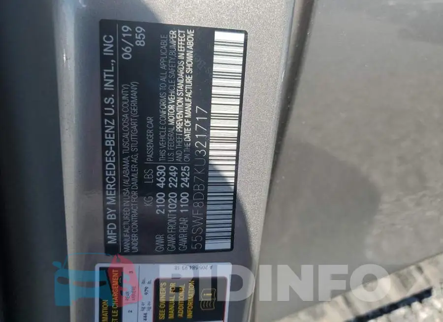 55SWF8DB7KU321717 Photo# 12
