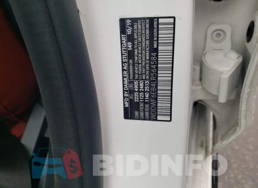 WDDWF6EB4LR564584 Photo# 13