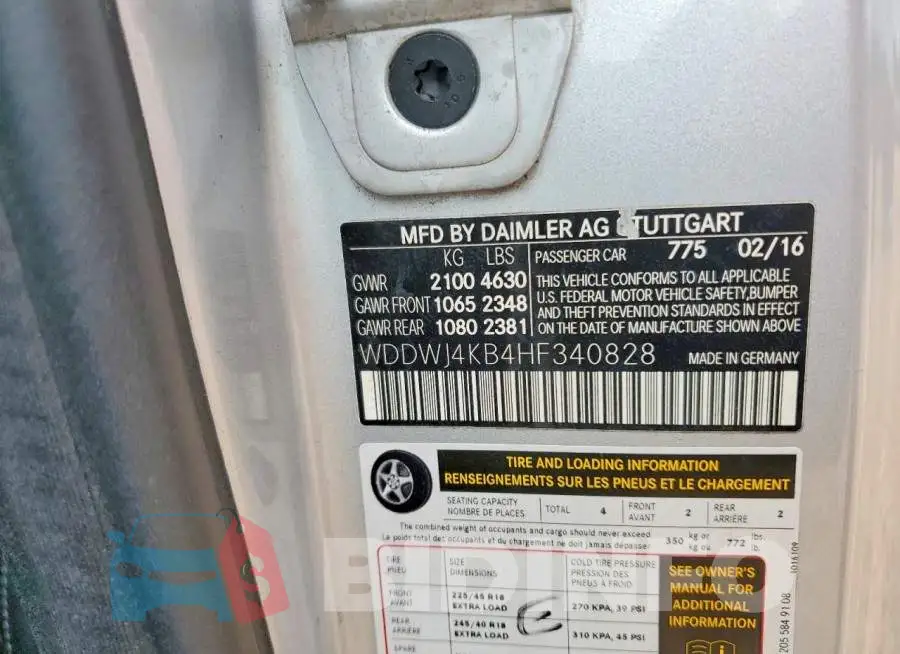 WDDWJ4KB4HF340828 Photo# 12