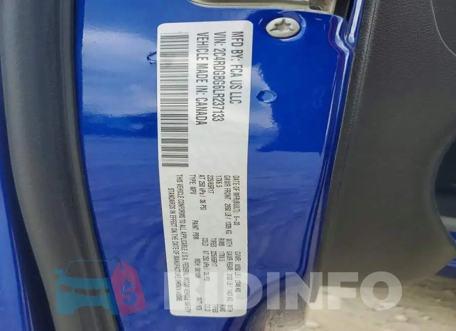 2C4RDGBG6LR237133 Photo# 13