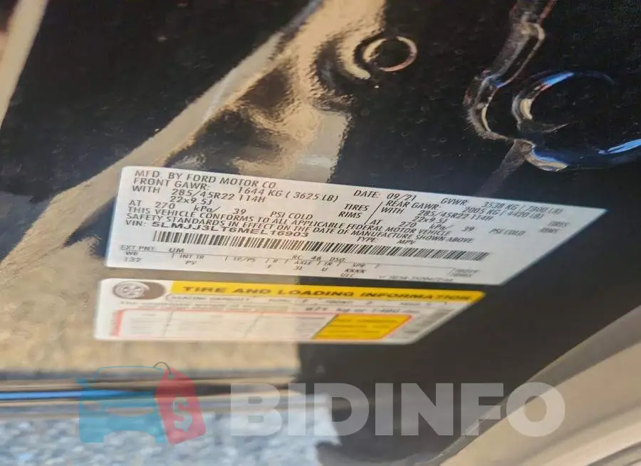 5LMJJ3LT6MEL16903 Photo# 13