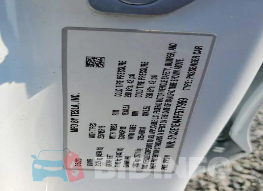 5YJ3E1EA4PF577969 Photo# 13