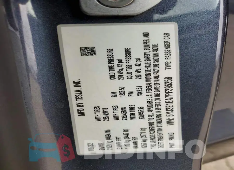 5YJ3E1EA7PF395358 Photo# 12