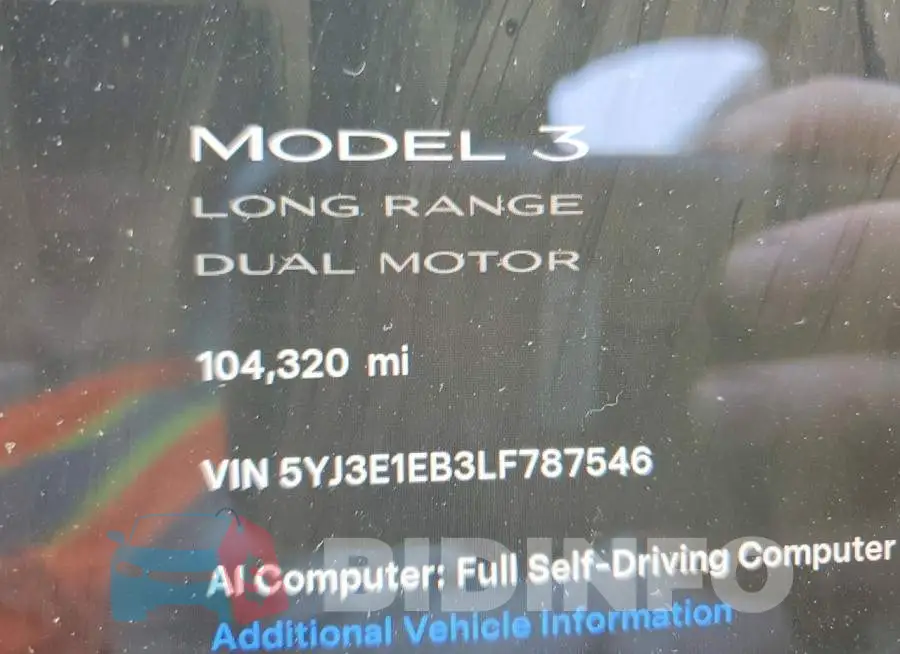 5YJ3E1EB3LF787546 Photo# 9