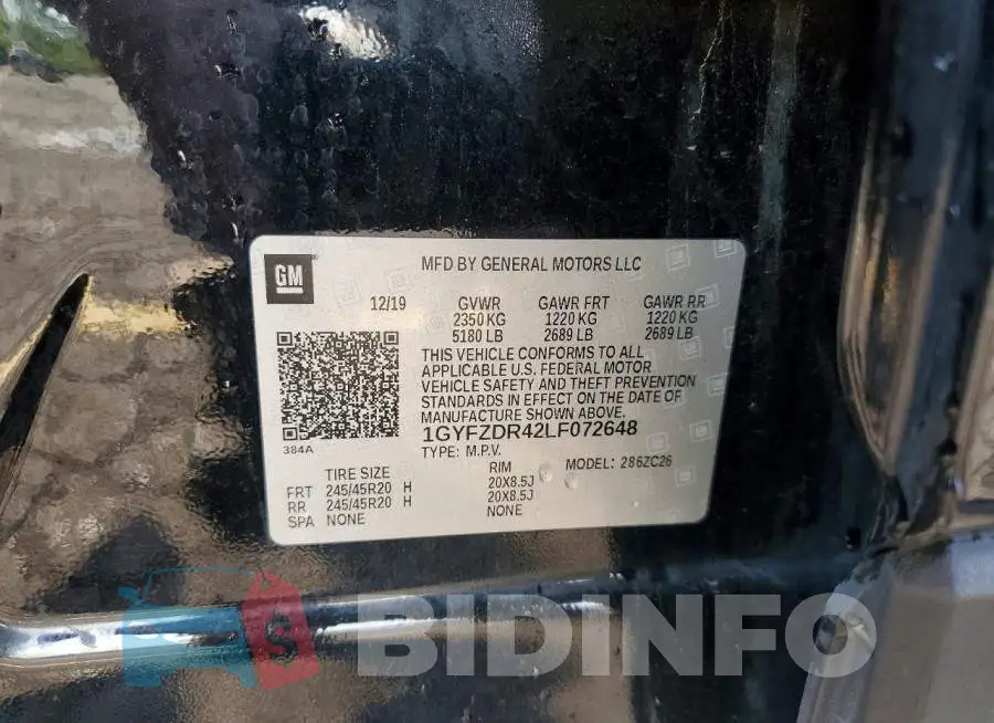 1GYFZDR42LF072648 Photo# 13