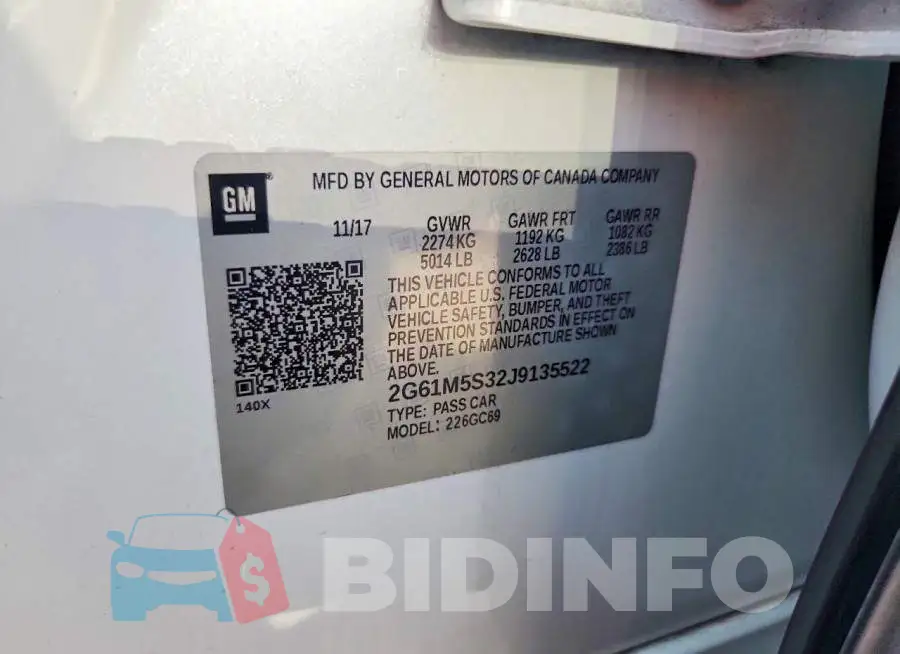 2G61M5S32J9135522 Photo# 12