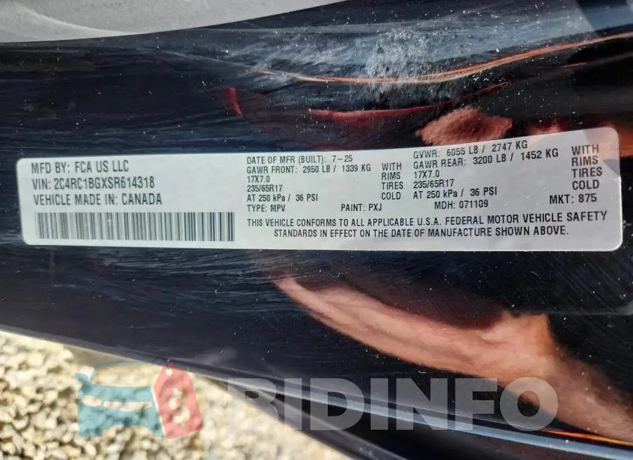 2C4RC1BGXSR614318 Photo# 13