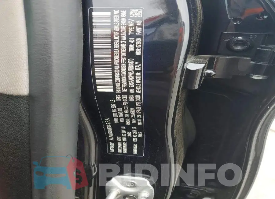 ZASFAKPN6J7B81870 Photo# 13
