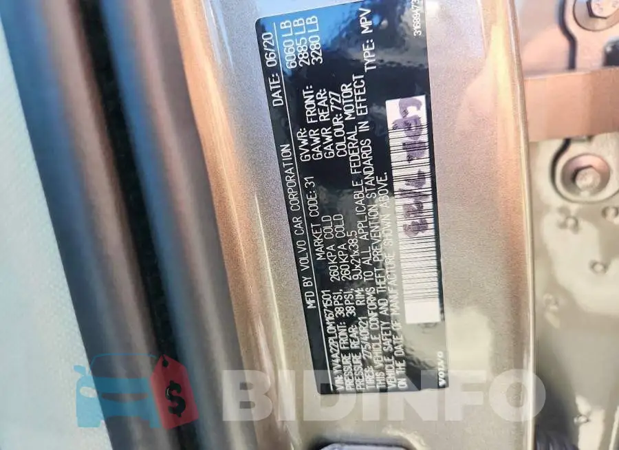 YV4A22PL0M1671501 Photo# 13