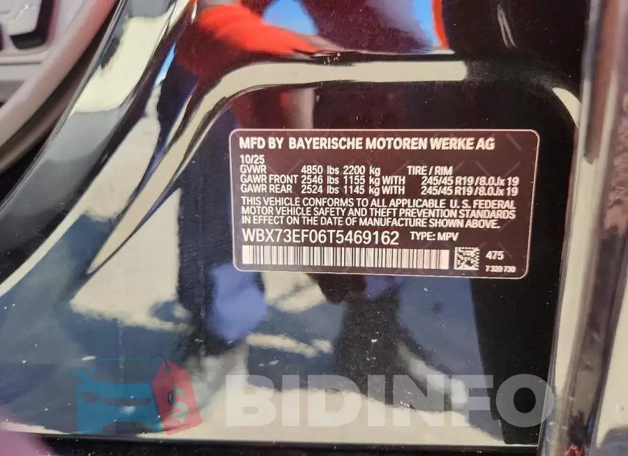 WBX73EF06T5469162 Photo# 13
