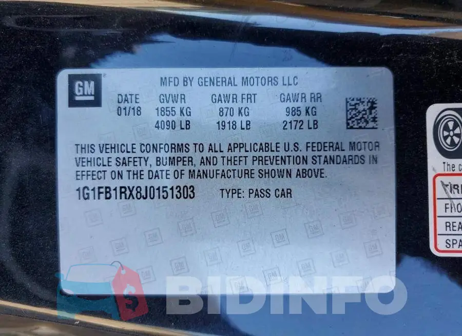 1G1FB1RX8J0151303 Photo# 13