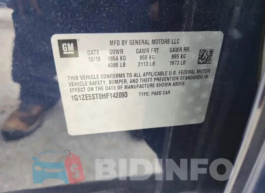 1G1ZE5ST8HF142093 Photo# 12
