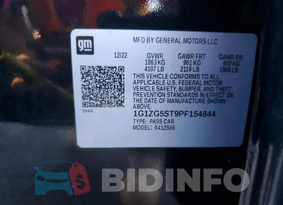 1G1ZG5ST9PF154844 Photo# 12