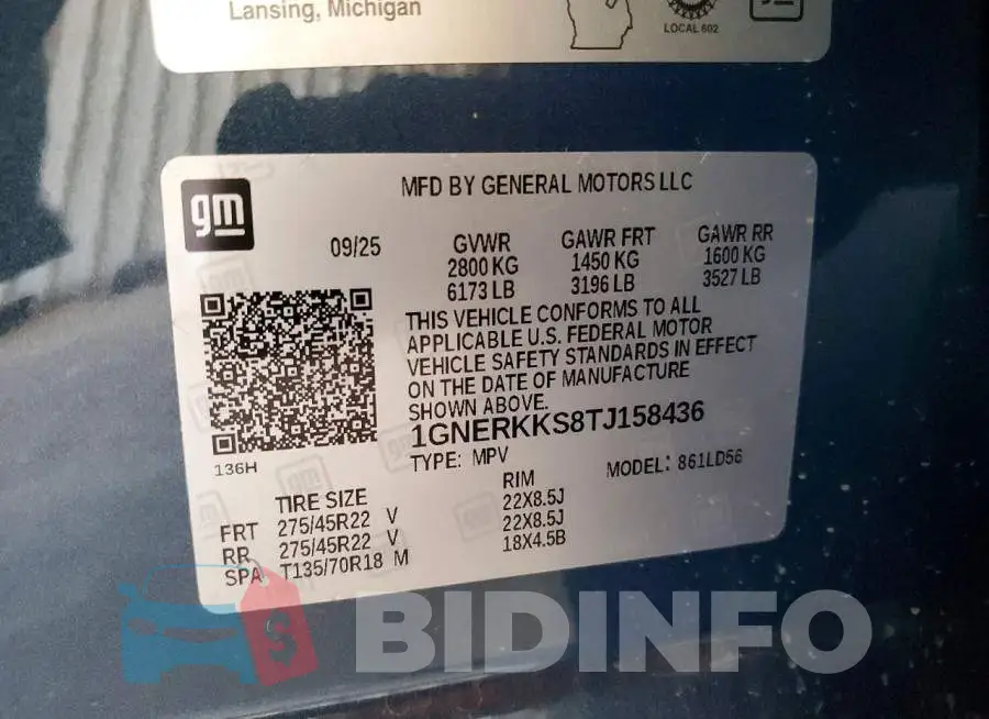 1GNERKKS8TJ158436 Photo# 14