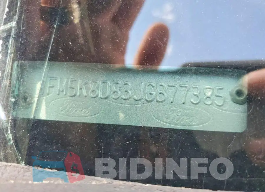 1FM5K8D83JGB77385 Photo# 12