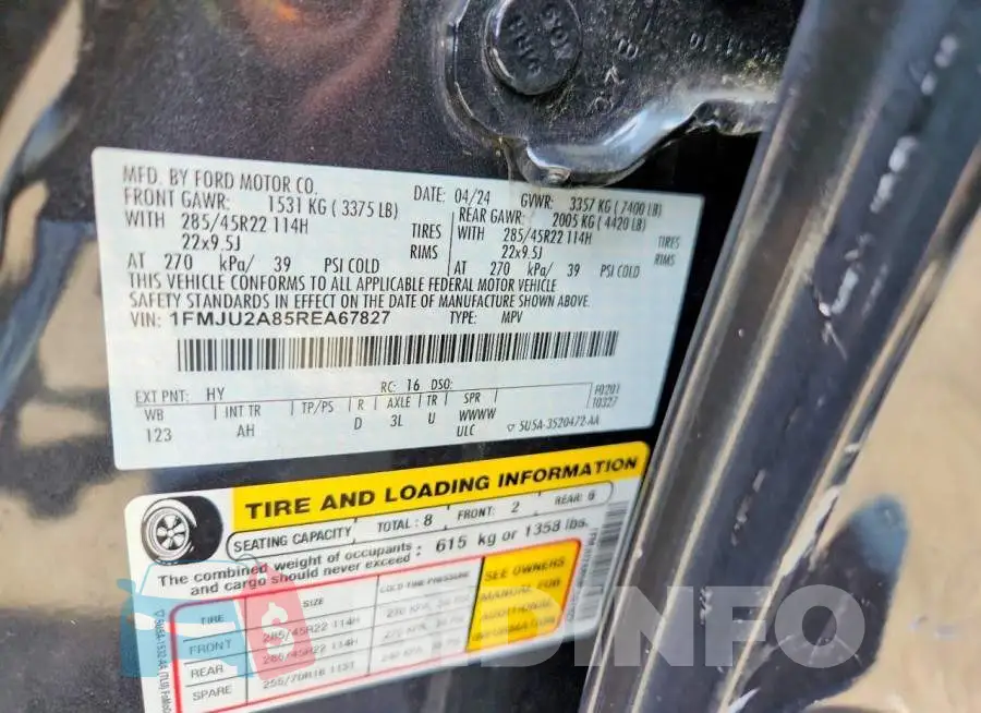1FMJU2A85REA67827 Photo# 13