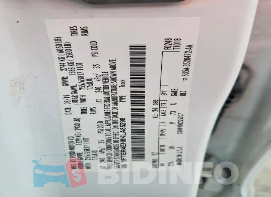1FTER4EH8KLA85298 Photo# 12