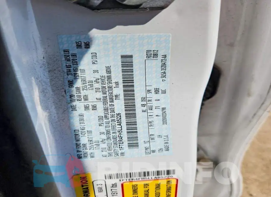 1FTER4FH5LLA85226 Photo# 12