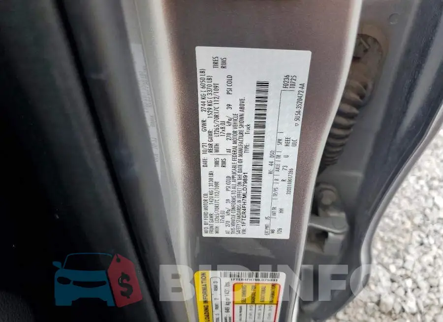 1FTER4FH7MLD79891 Photo# 12