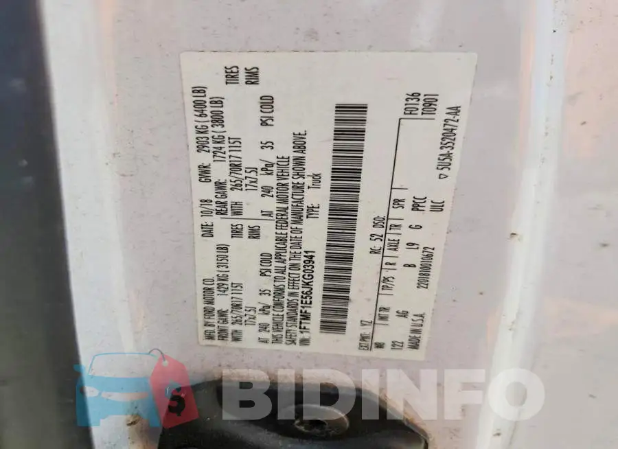 1FTMF1E56JKG03941 Photo# 12