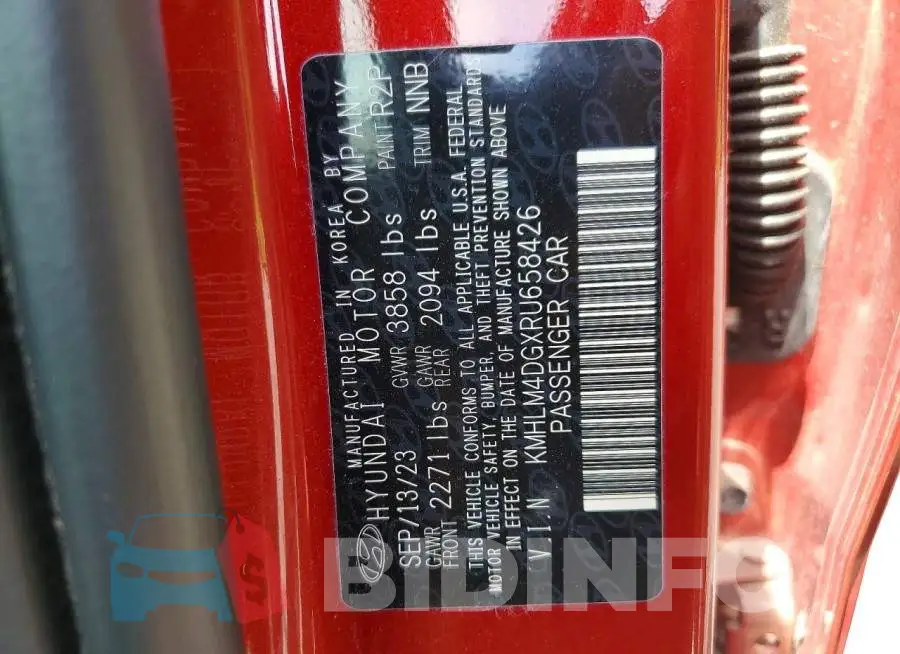 KMHLM4DGXRU658426 Photo# 12