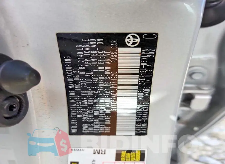 5YFEPRAE7LP141920 Photo# 12