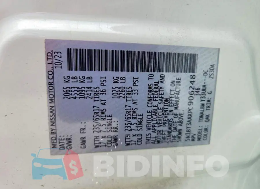 5N1BT3AAXPC906248 Photo# 12