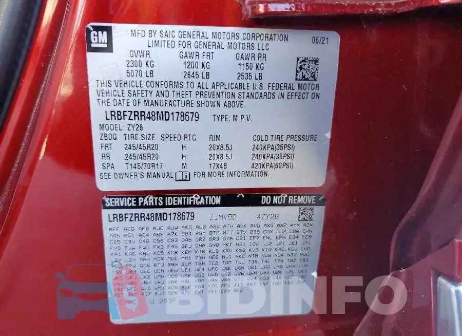 LRBFZRR48MD178679 Photo# 13