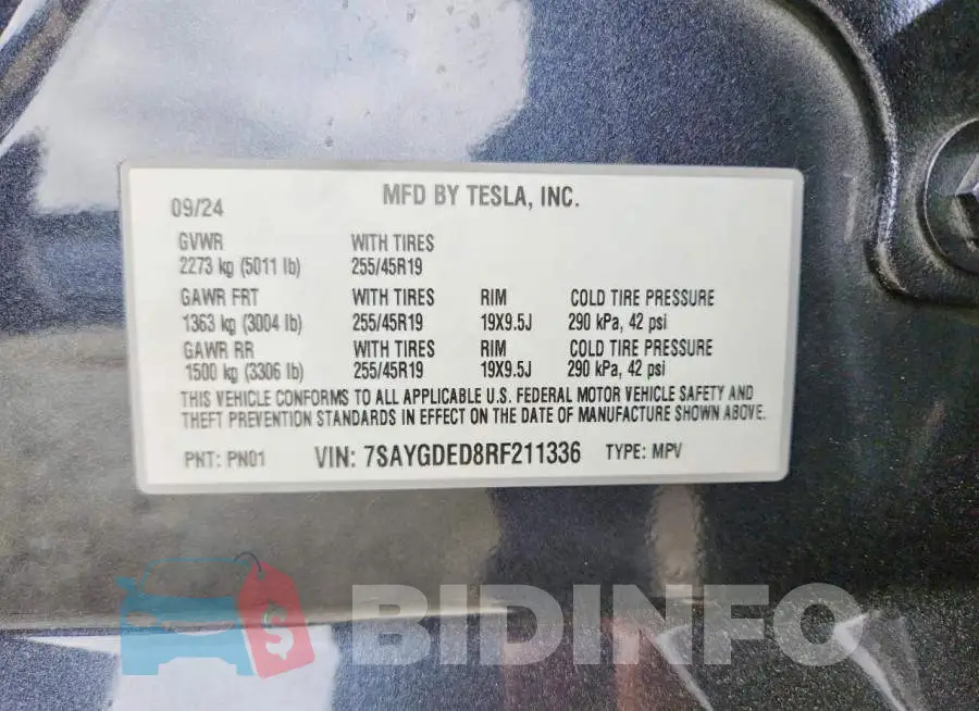 7SAYGDED8RF211336 Photo# 12