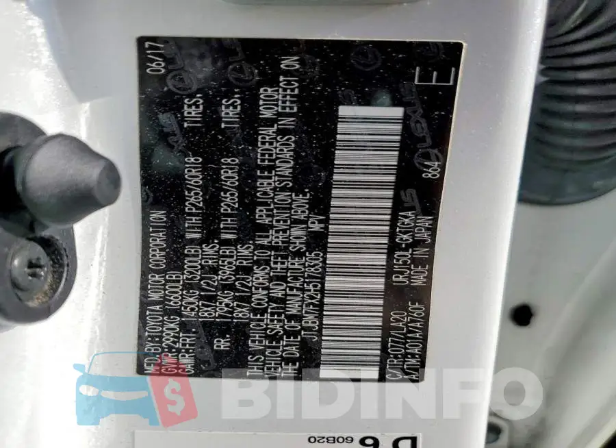 JTJBM7FX2H5178305 Photo# 14