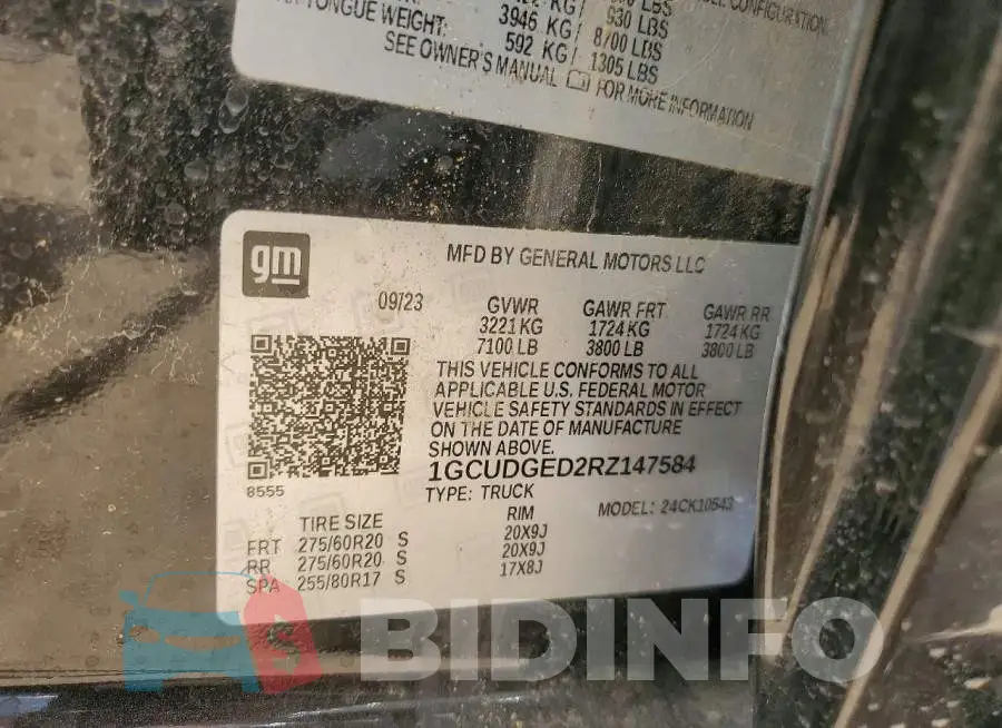 1GCUDGED2RZ147584 Photo# 12