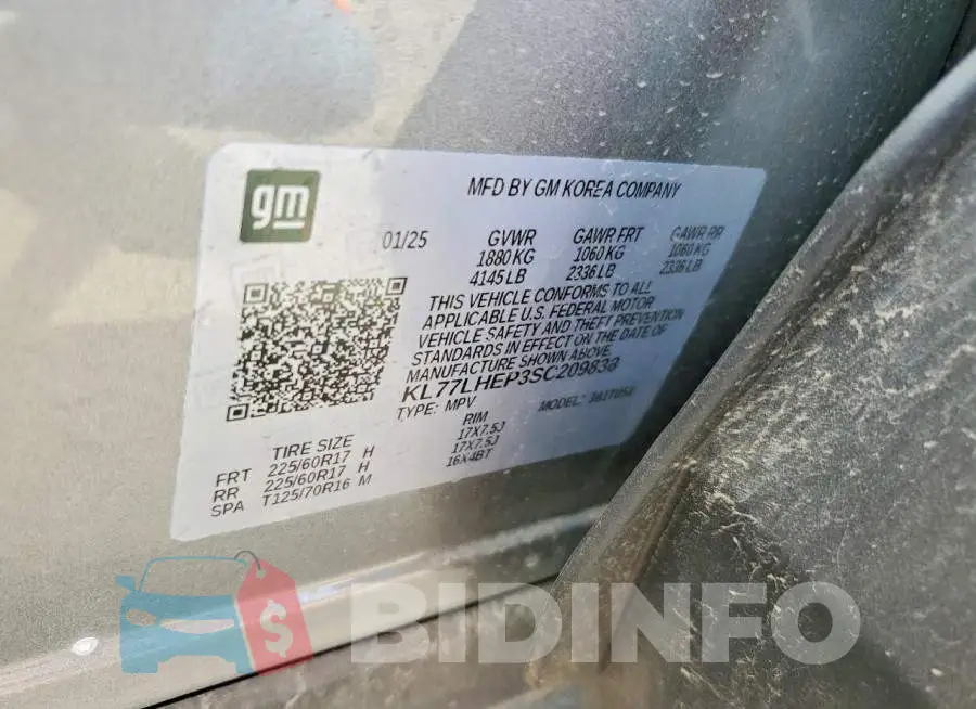 KL77LHEP3SC209838 Photo# 13