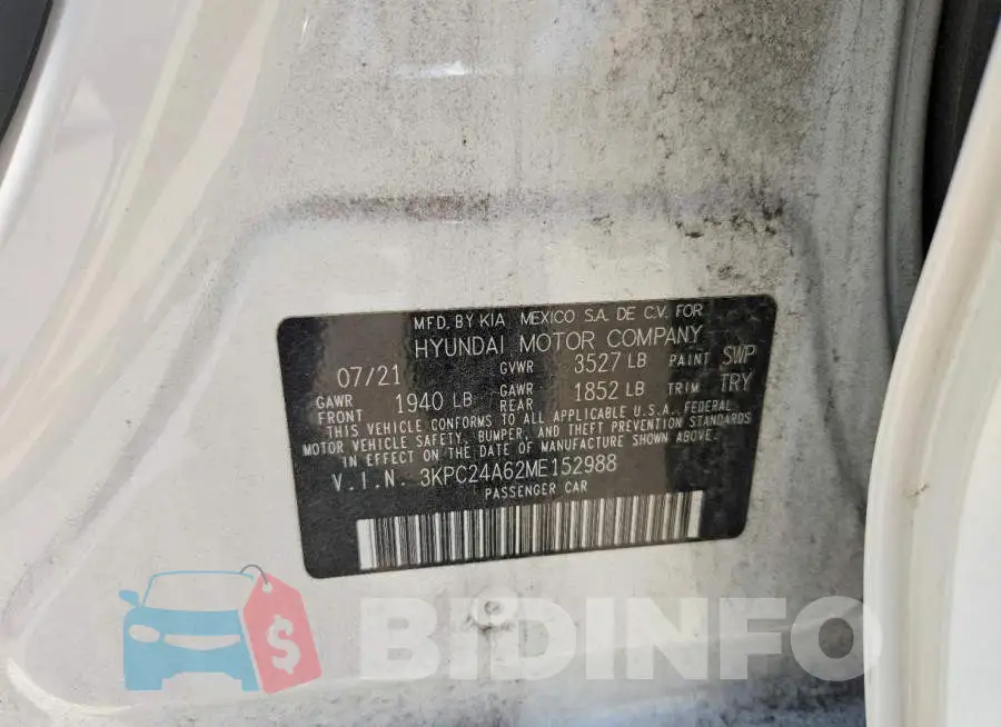 3KPC24A62ME152988 Photo# 12