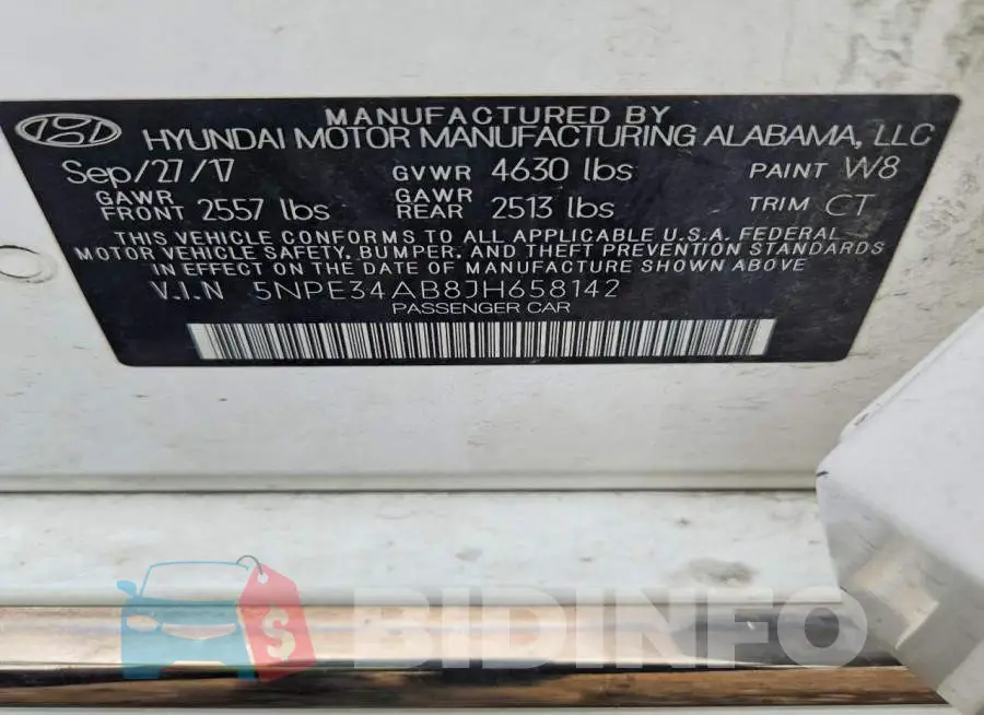 5NPE34AB8JH658142 Photo# 12