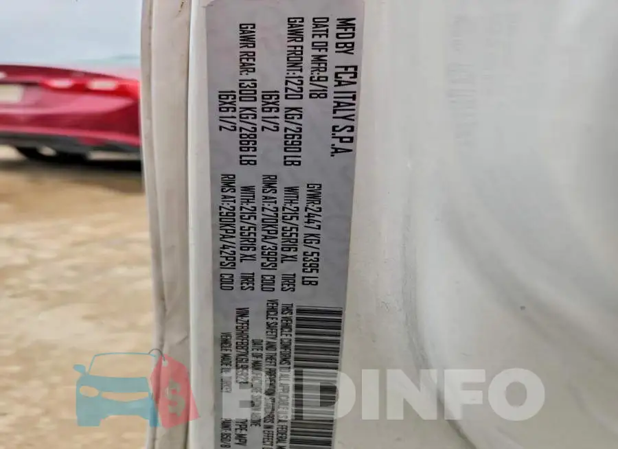 ZFBHRFBB7K6L95923 Photo# 14