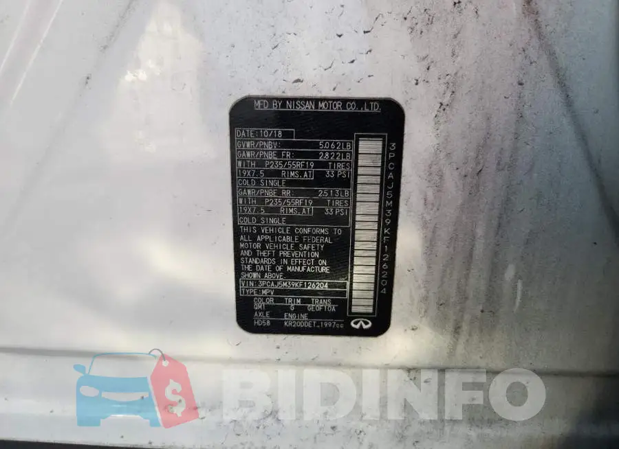 3PCAJ5M39KF126204 Photo# 13