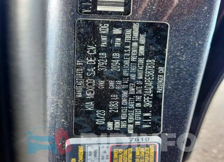 3KPF24AD4PE587818 Photo# 12