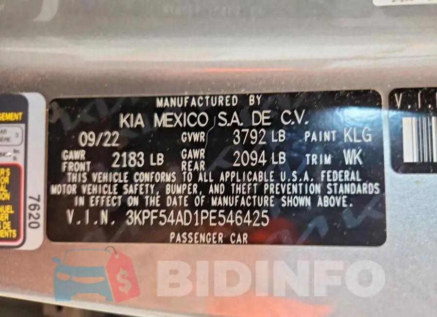 3KPF54AD1PE546425 Photo# 12