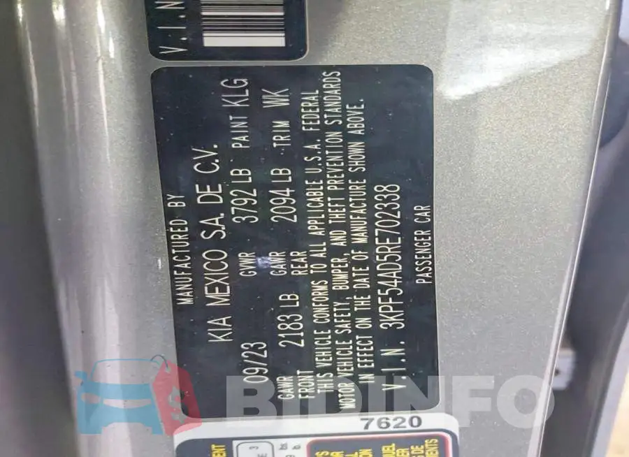 3KPF54AD5RE702338 Photo# 12