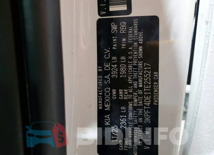 3KPFT4DE1TE255217 Photo# 12
