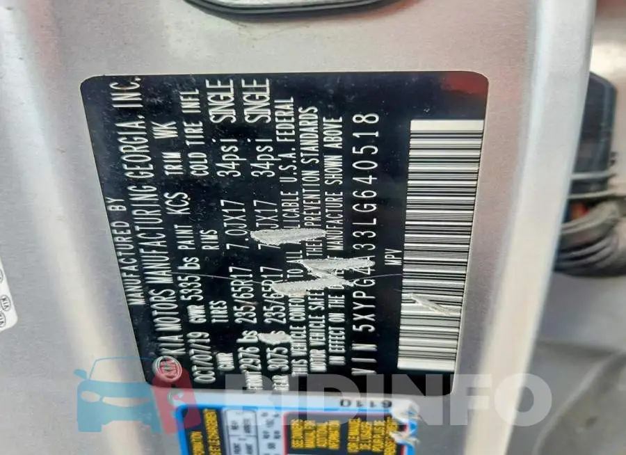 5XYPG4A33LG640518 Photo# 13