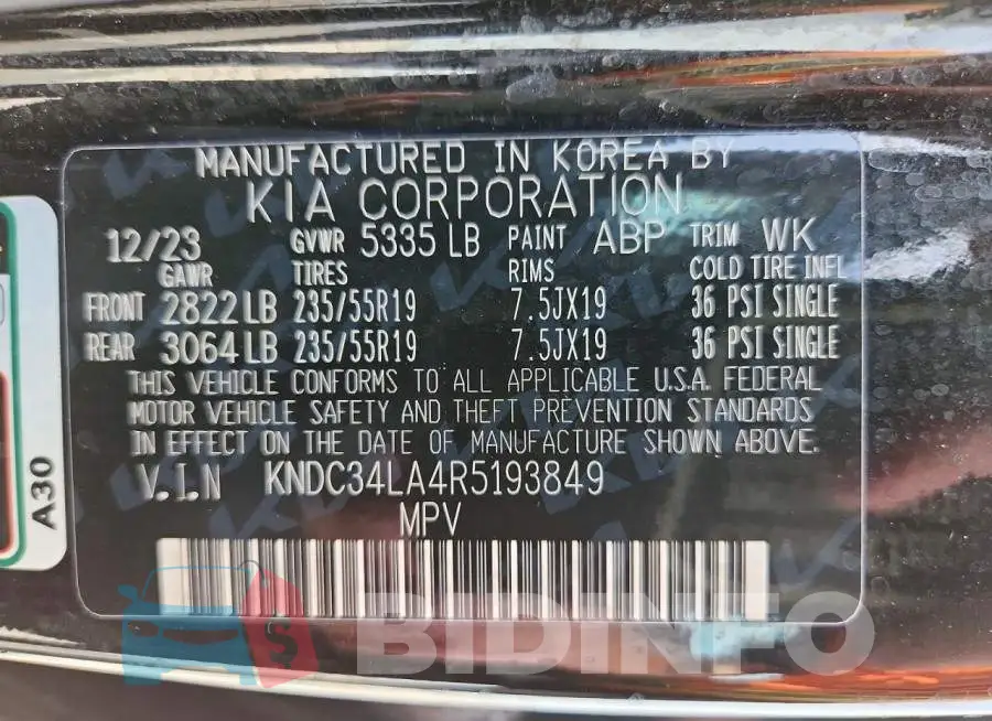 KNDC34LA4R5193849 Photo# 14