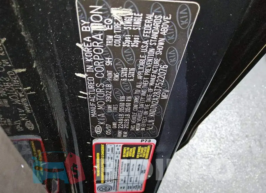 KNDJN2A28J7522076 Photo# 12