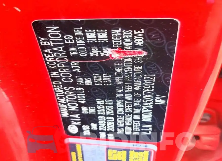 KNDJP3A5XK7690121 Photo# 12