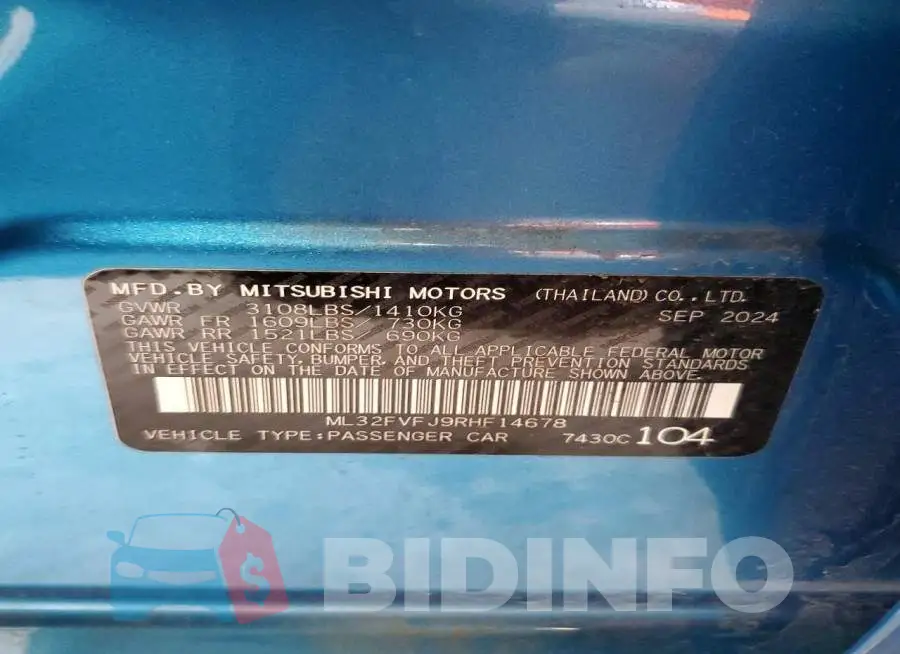 ML32FVFJ9RHF14678 Photo# 13