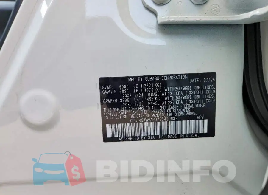 4S4WMAPD7S3433888 Photo# 13